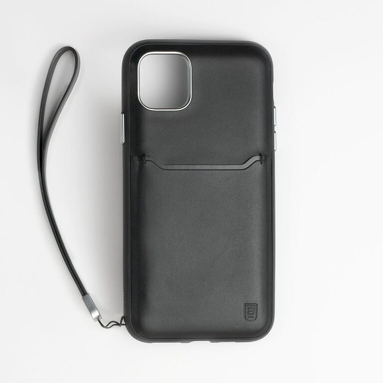 BodyGuardz Accent Wallet Case featuring TriCore (Black) for Apple iPhone 11 Pro, , large